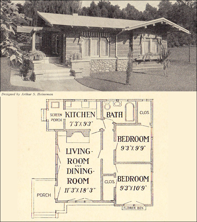 1916 Bungalow Cottage - Heineman