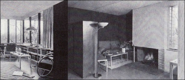 1940 Neutra Small House Interior